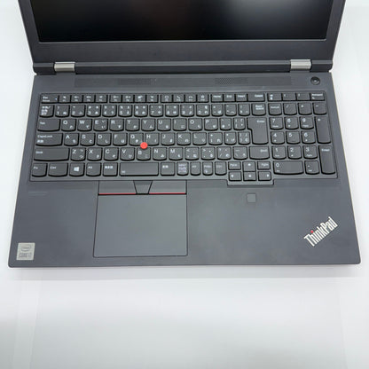 Lenovo ThinkPad P15 Gen 1 20SUS5VR00 i7 10750H 32GB SSD512GB NVIDIA Quadro RTX 3000 Windows11 Pro バッテリー容量86%【C5246-100】