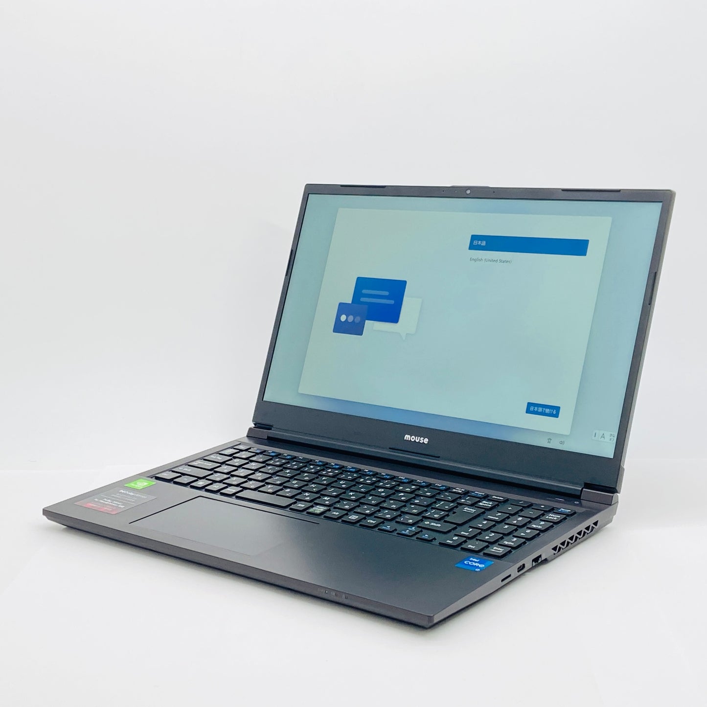 mouse K5 15.6型 ワイド液晶パネル Core i7-12650H 32GB SSD 1TB GeFoce MX550 Windows 11 Home バッテリー最大容量79%【C7740-80】