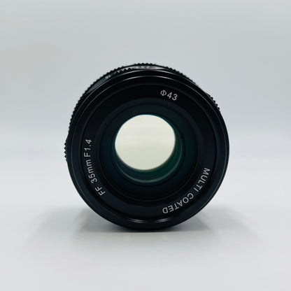 PERGEAR 35mm F1.4 フルサイズ マニュアルフォーカスレンズ 単焦点レンズ (Eマウント)　【C4057-60】