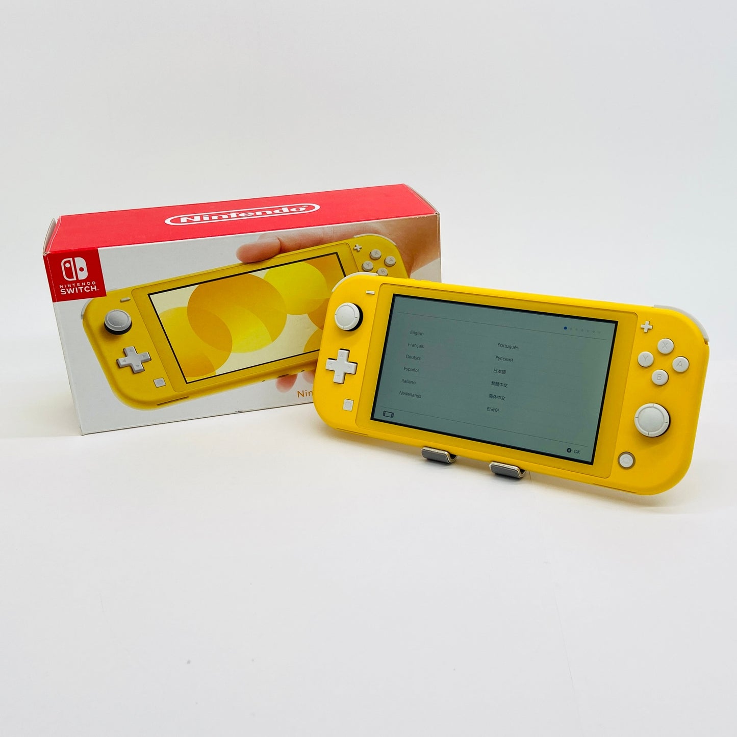 美品 Nintendo Switch Lite/ニンテンドースイッチライト本体 HDH-S-YAZAA イエロー【C6946-60】