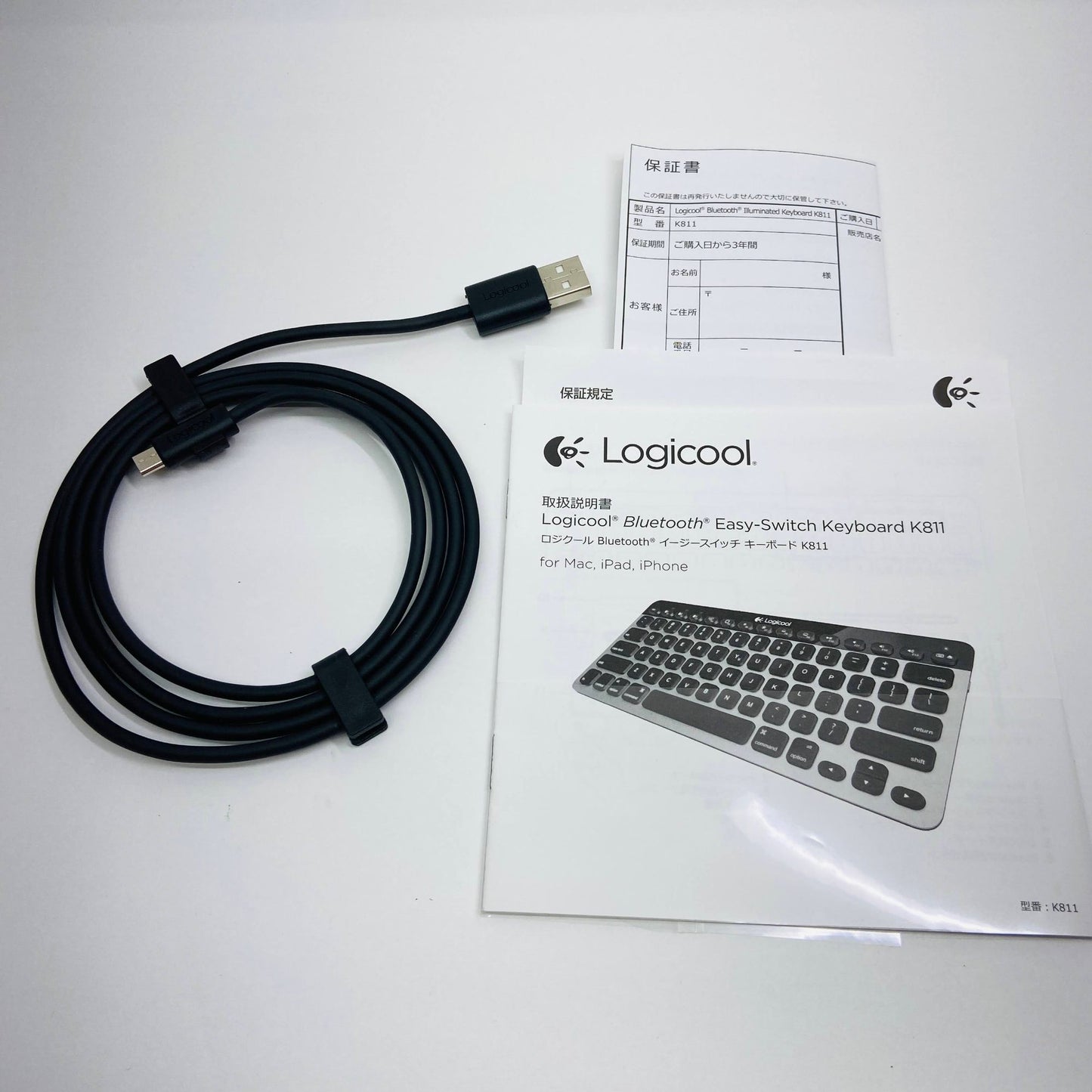 Logicool Bluetooth イージースイッチ キーボード K811	C3729 60サイズ発送