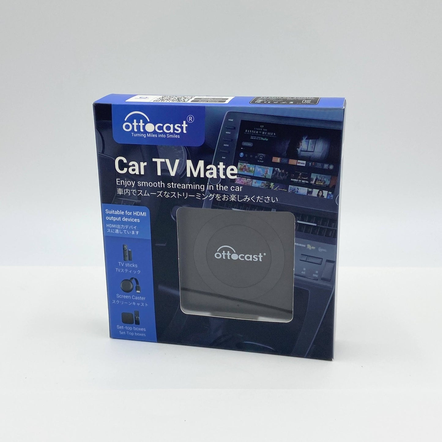 Ottocast car tv mate ワイヤレスCarPlay【C6126-C】
