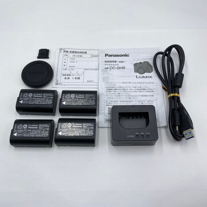 パナソニック Panasonic LUMIX GH6 DC-GH6  シャッター回数811 【C4896-60】