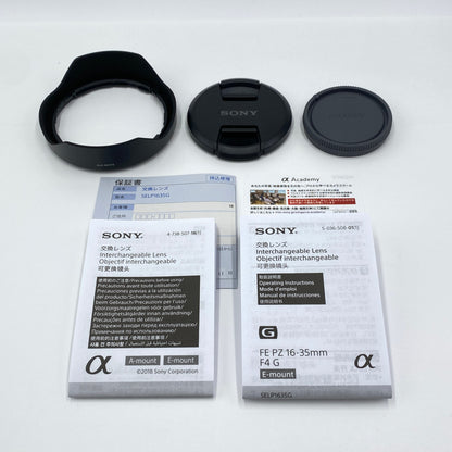 美品 ソニー SONY FE PZ 16-35mm F4 G SELP1635G 【C5068-60】