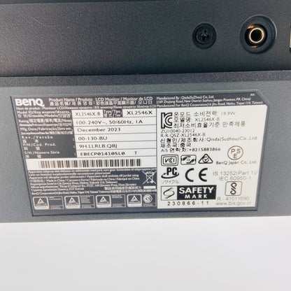 美品 BenQ ZOWIE XL2546X ゲーミングモニター 2023年製  【C5070-160】