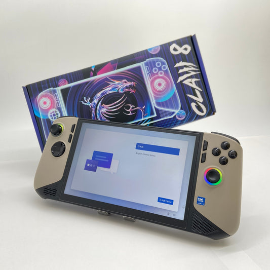 美品 Claw-8-AI+A2VM-201JP ゲーミングPC Core Ultra 7 258V 32GB 1TB Windows11Homeハードケース付き【C6443-100】