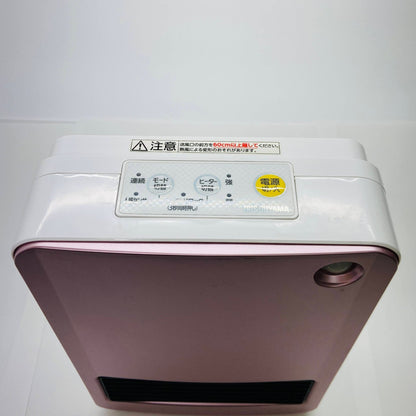 アイリスオーヤマ　セラミックファンヒーター KJCH-125T-P 1200W 【C3916-100】