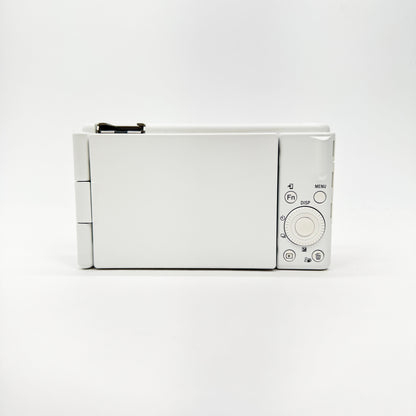 美品 SONY VLOGCAM ZV-1F ホワイト シューティンググリップキット【C8852-60】
