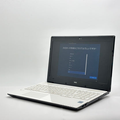 NEC LAVIE Note Standard PC-NS700GAW i7-7500U 8GB SSD500GB Windows10 Home バッテリー最大容量97%【C6758-80】
