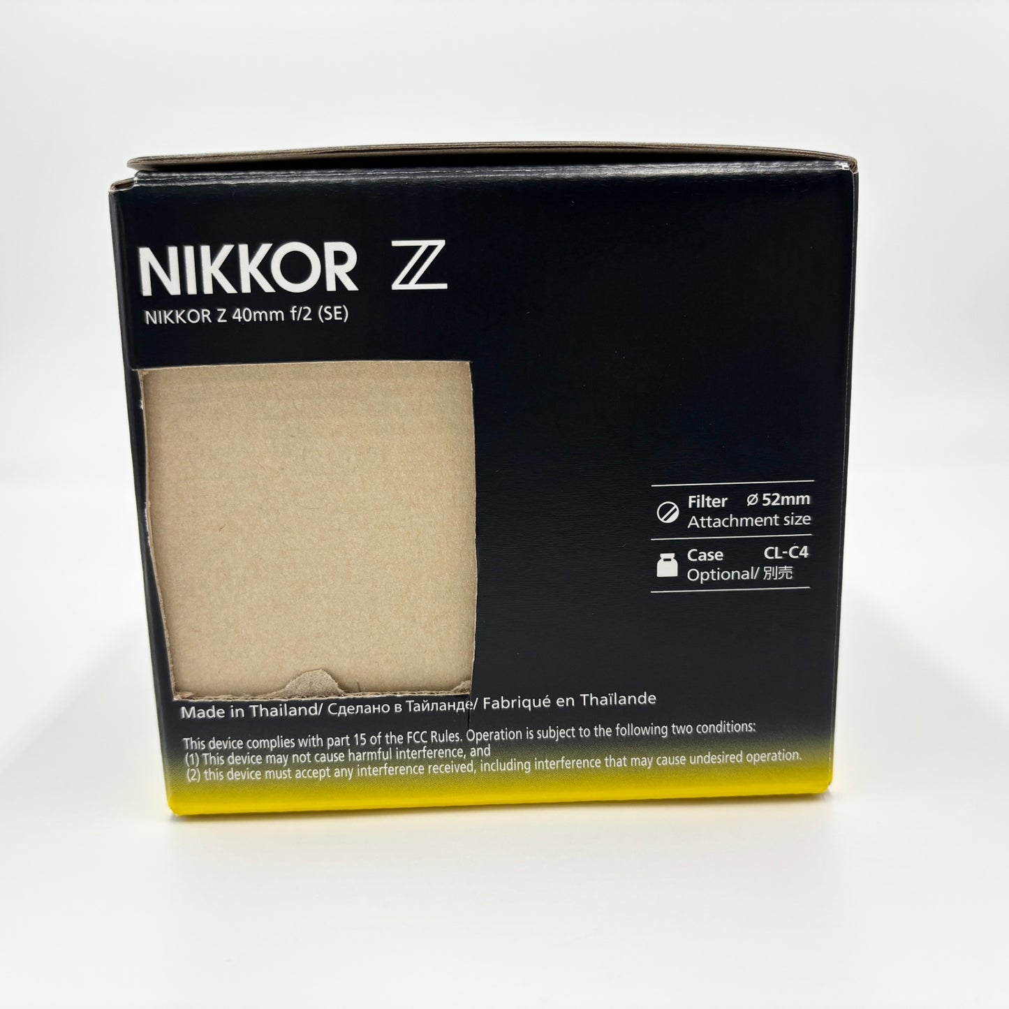美品 Nikon NIKKOR Z 40mm F 2 SE 単焦点レンズ【C6214-60】