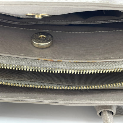 FURLA フルラ 2way トートバッグ ショルダーバッグ グレー　【C7993】