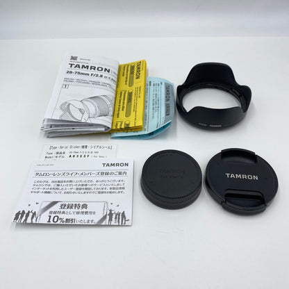 TAMRON 28-75mm F2.8 Di III RXD ソニーEマウント 【C4349】