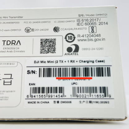 マイクロホン マイクロフォン DJI Mic Mini (2TX+1RX+充電ケース)【C4311-60】