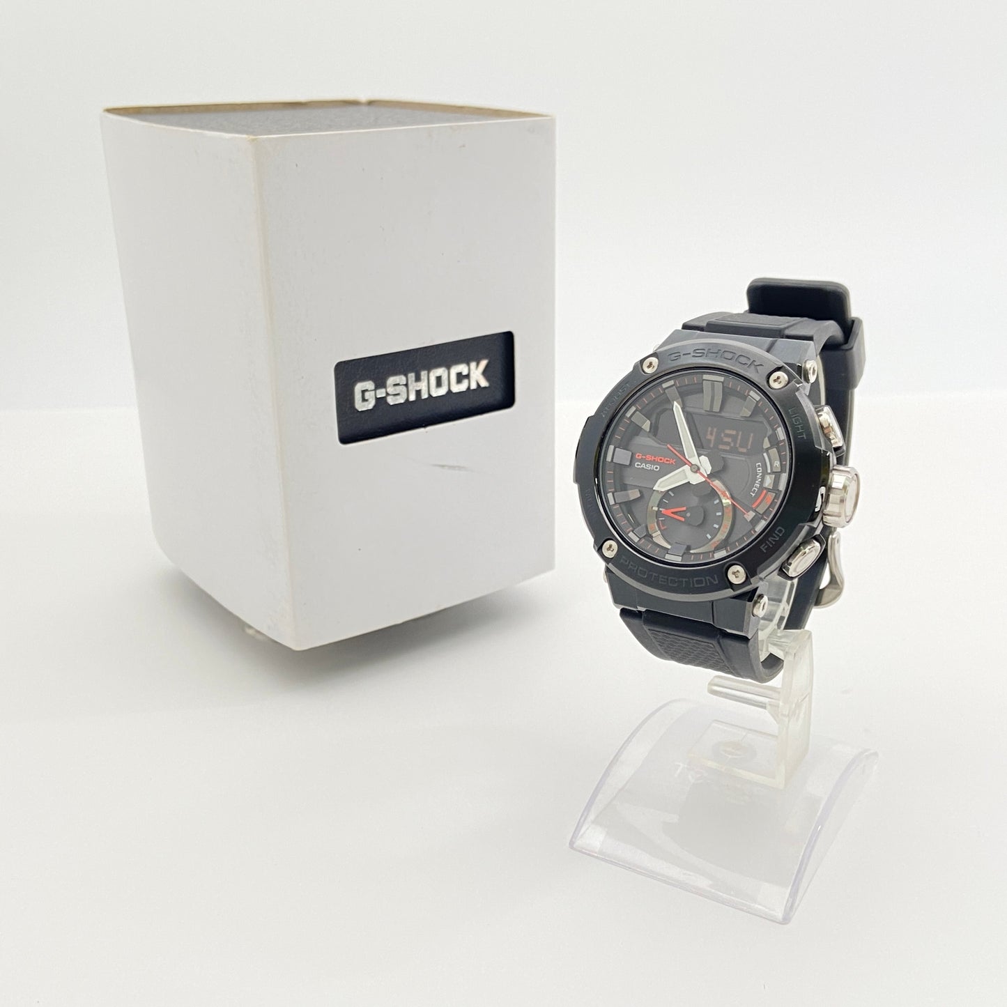 CASIO G-SHOCK GST-B200B スマホリンク ブラック タフソーラー  G-STEEL 【C6578-60】