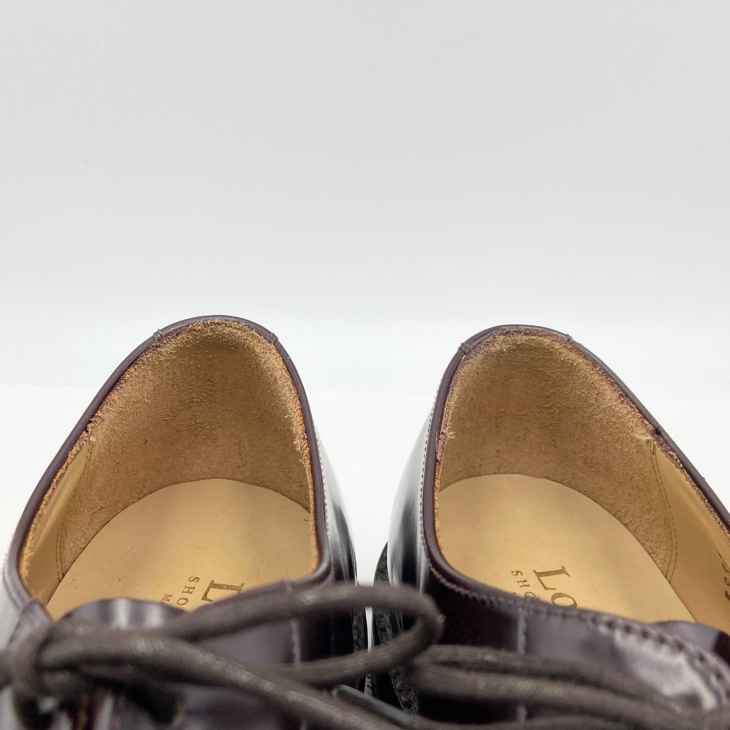 未使用 Loake SHOEMAKERS ローク 英国製 ポリッシュドレザー プレーントゥ ビジネスシューズ　【C5810-80】