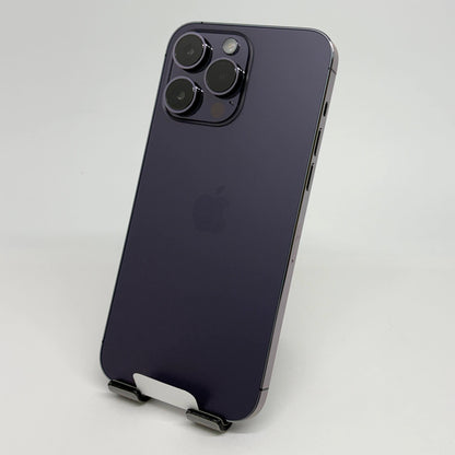 未使用 新品交換品 iPhone 14 Pro Max 1TB SIMフリー NQ9N3J/A ディープパープル AppleCare+付き【C9018-C】