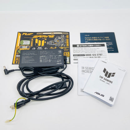 美品 ASUS TUF Gaming F15 Core i7 12700H 16GB SSD512GB GeForce RTX 4060 搭載 Windows11Home  バッテリー最大容量100%【C7802-100】