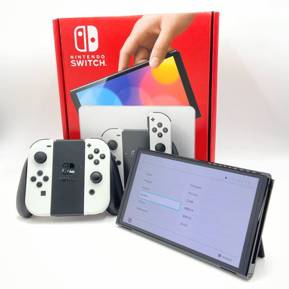 任天堂 Nintendo Switch/ニンテンドースイッチ本体 有機ELモデル HEG-S-KAAAA ホワイト【C6258-80】
