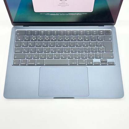 美品 新品同様 Apple MacBook Air MW123J/A M4 2025 16GB SSD 256GB 充放電回数3回 バッテリー最大容量100%【C5480-80】