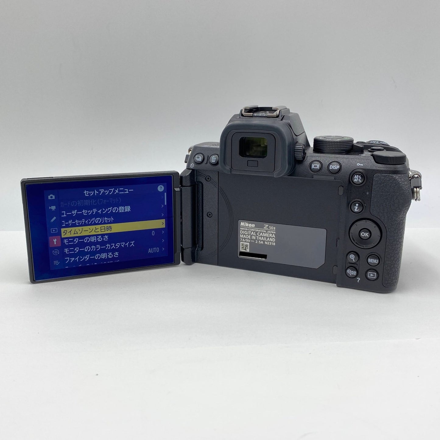 新品同様 美品 Nikon Z50 II ボディ ショット数2,725枚 【C4626-80】