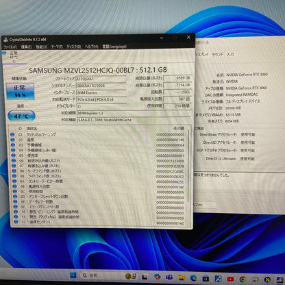 美品 Lenovo Legion Tower 5i Gen 8 T5 26ILB8  i5 13400F 16GB SSD 512GB RTX 3060 キーボード、マウス付き 【C5015-140】