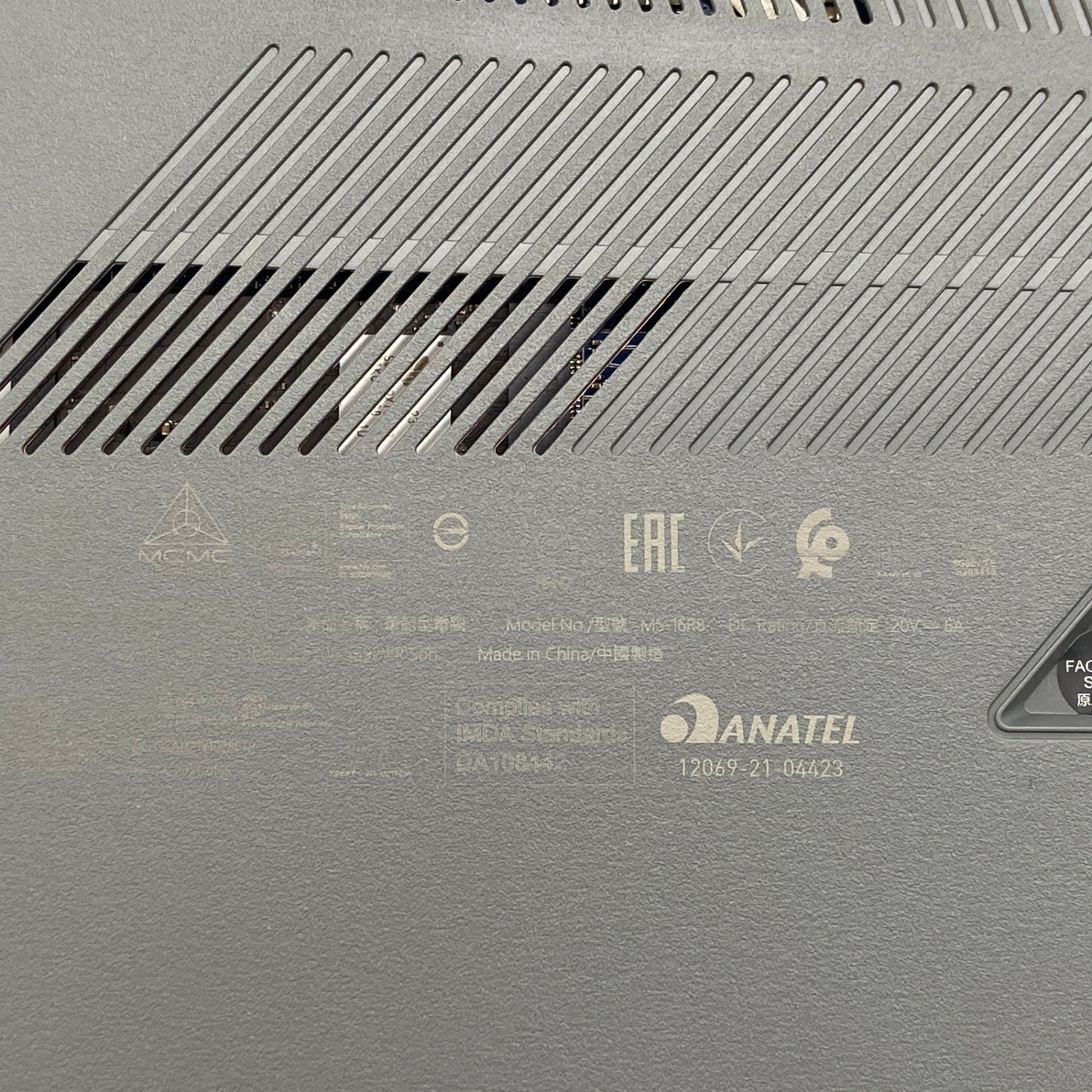 美品 MSI Thin 15 B13VE i7 13620H 16GB SSD512GB RTX4050 Windows11Pro バッテリー最大容量97% 【C6753-80】