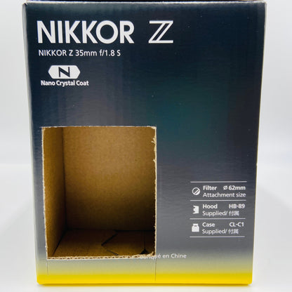 美品 Nikon NIKKOR Z 35mm F1.8 S ニコン Zマウント【C4276-60】