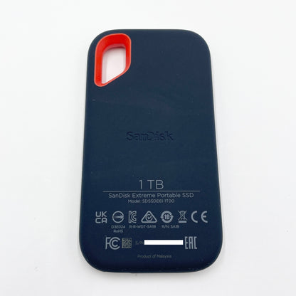 SanDisk Extreme ポータブル SSD 1TB SDSSDE61-1T00 外付けSSD【C8006-N】