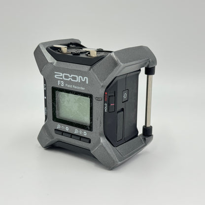 ZOOM F3 Field Recorder 2チャンネルフィールドレコーダー【C8199-60】