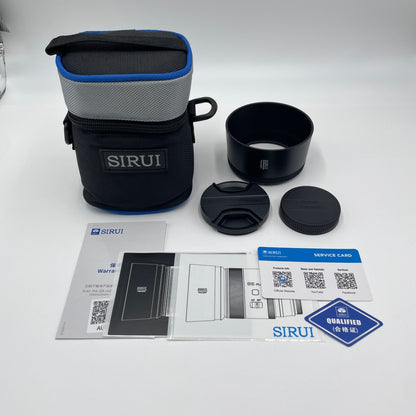 美品 SIRUI Aurora 85mm F1.4 Full Frame Sony Eマウント【C4697-60】
