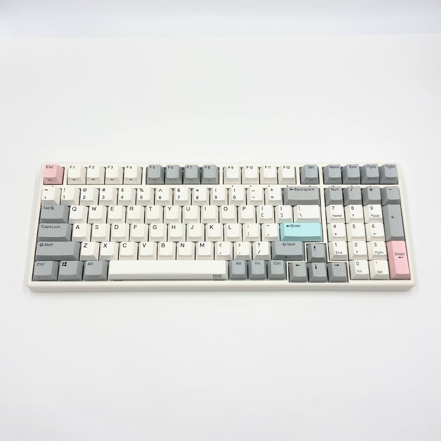 美品 NiZ キーボード X99(英語配列) ホワイト X99EC(S) / 35gf [有線 /USB]【C5992-80】