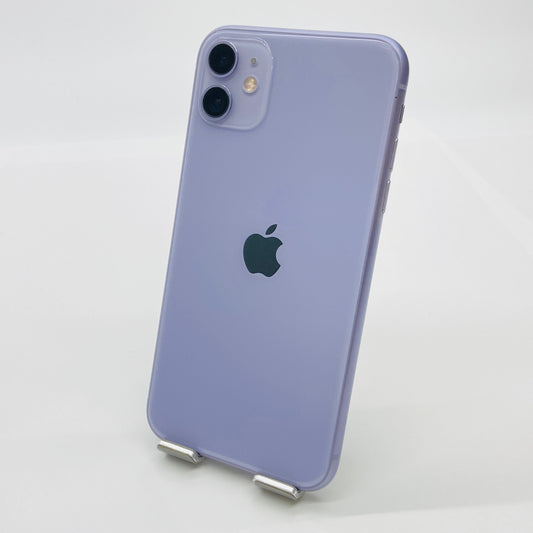 Apple iPhone11 64GB Purple A2221 MWLX2J/A  パープル SIMフリー 【C4487-C】