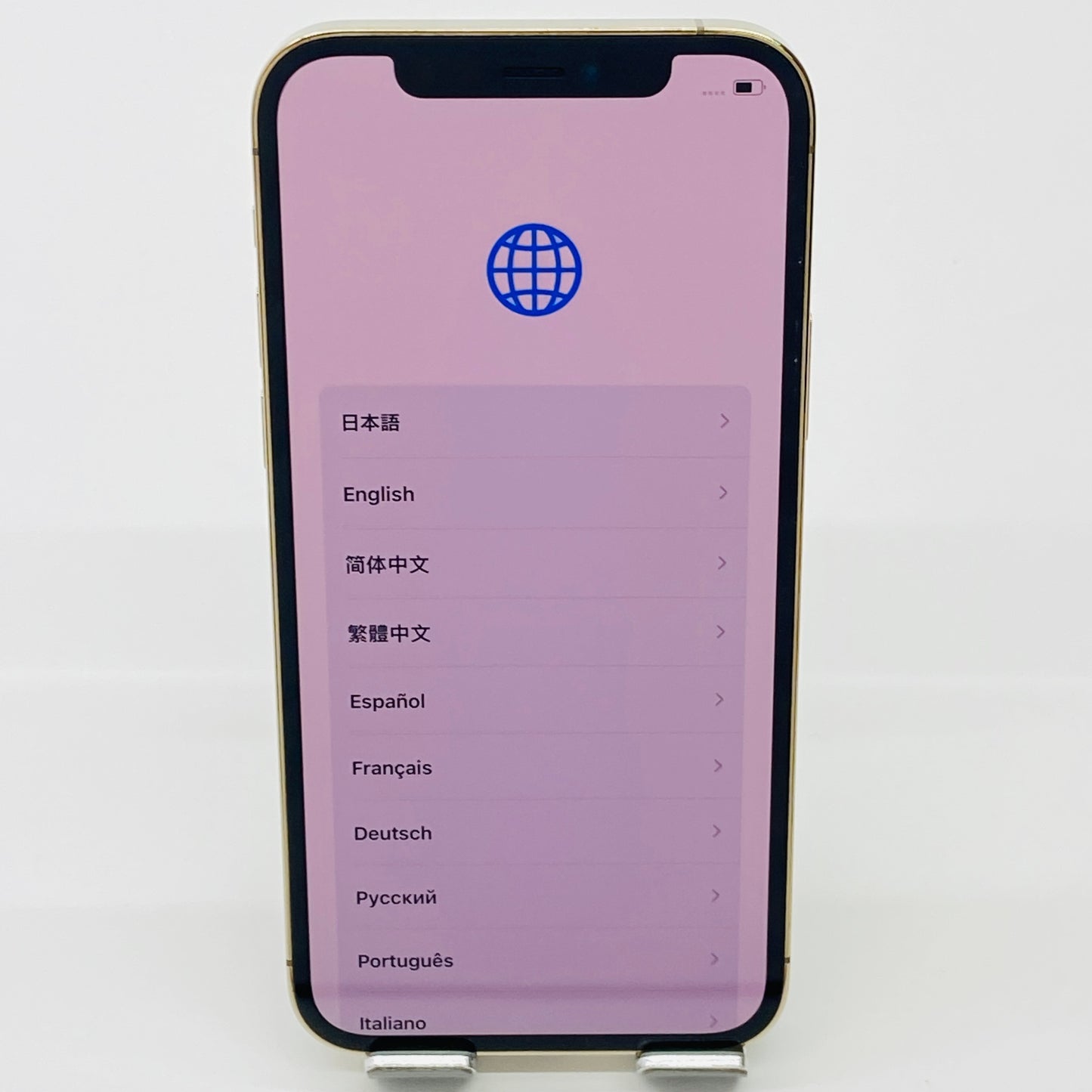 Apple iPhone12 Pro 128GB Gold A2406 MGM73J/A SIMフリー【C4317-C】