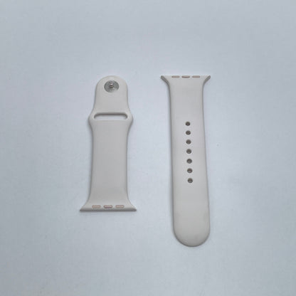 Apple Watch Series 11 46mm GPS シルバーアルミニウム MEWC4J/A バッテリー最大容量100% スポーツバンド【C7012-60】