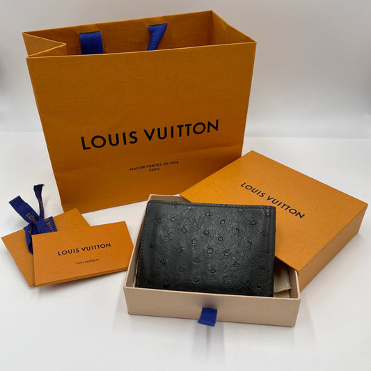 LOUISVUITTON ポルトフォイユ ミュルティプル オーストリッチ	【C4272-60】