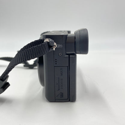 美品 ソニー SONY α6400 ILCE-6400Y  ダブルズームレンズキット ブラック シャッター回数1,937回【C5535-60】