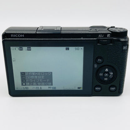 RICOH GRIII コンパクトデジタルカメラ  付属品多数あり ショット数8,201回【C3986-80】