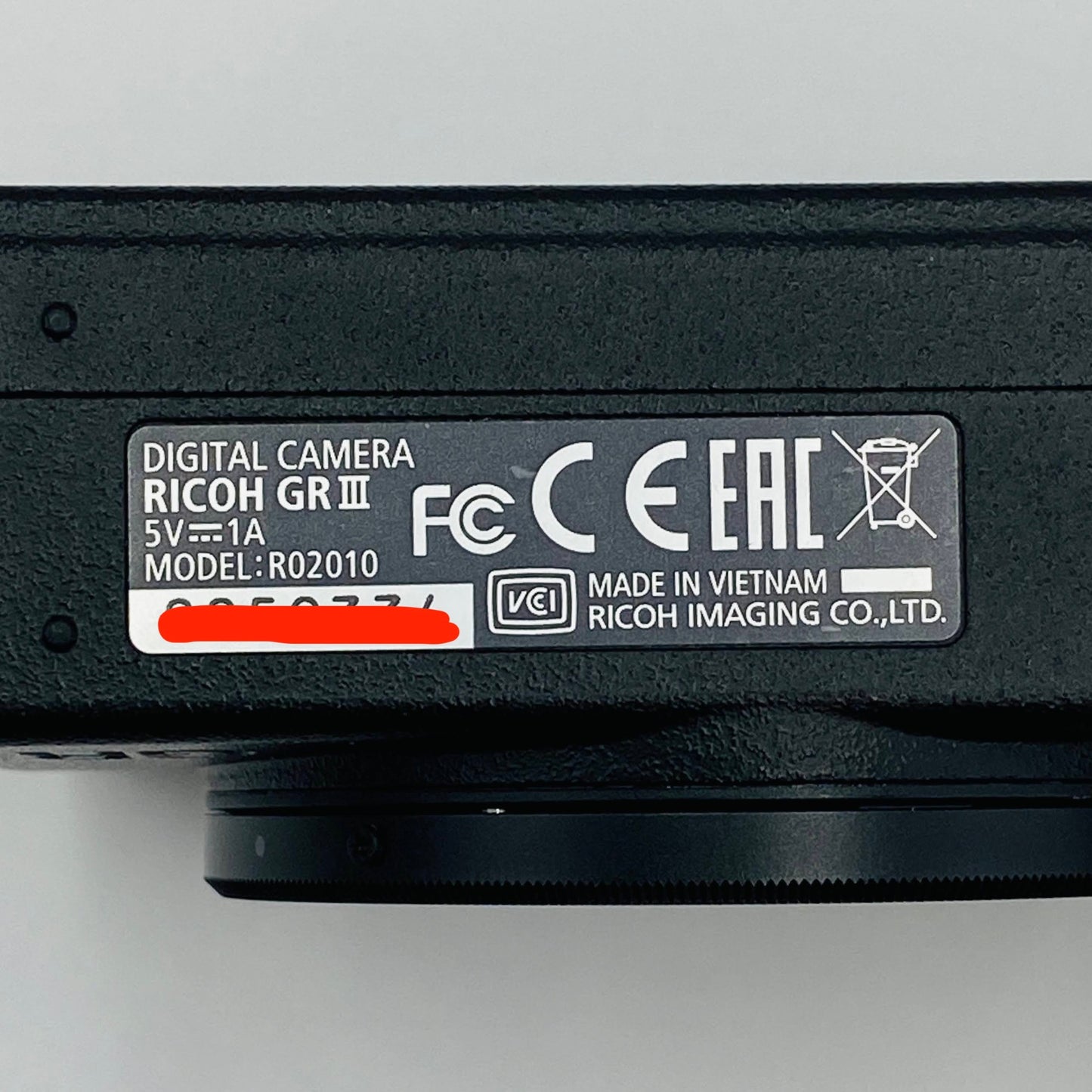 RICOH GRIII コンパクトデジタルカメラ  付属品多数あり ショット数8,201回【C3986-80】