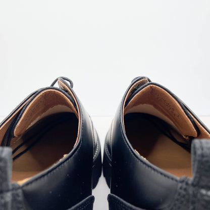 未使用 WYM LIDNM SHARK SOLE COMBINATION SHOES 箱付き サイズ：L ブラック【C5805-100】　size:L(27.5cm〜28cm)