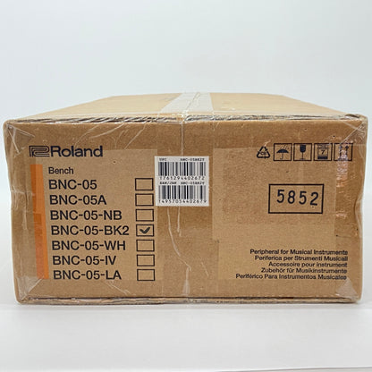 Roland BNC-05 BK2 未開封 ピアノ用 椅子 ローランド 新品未開封 【C5542】