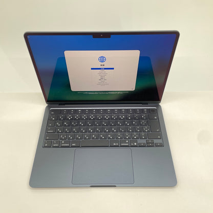 新品同様 美品 Apple MacBook Air 13インチ  M4 24GB 512GB ミッドナイト充放電回数3回 バッテリー最大容量100% 【C6444-80】