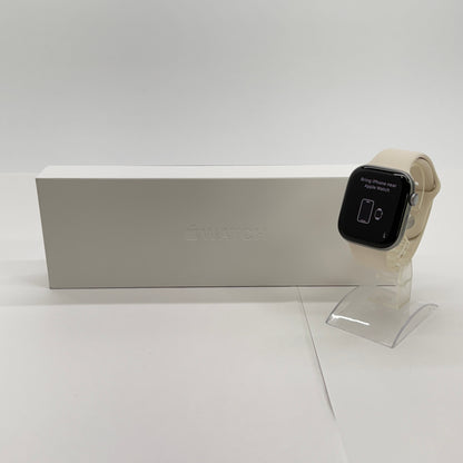 美品 Apple Watch Series 11 46mm MEW94J/A GPSモデル スペースグレイ アルミニウムケース バッテリー最大容量100% 限定保証あり 付属品完備【C7890-60】