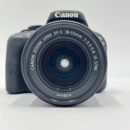 美品 Canon EOS Kiss X7 ダブルズームキット 18-55mm 55-250mm【C9586-80】
