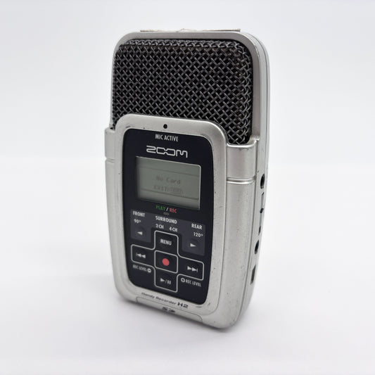 ZOOM H2 ハンディレコーダー コンデンサーマイク【C5428-C】