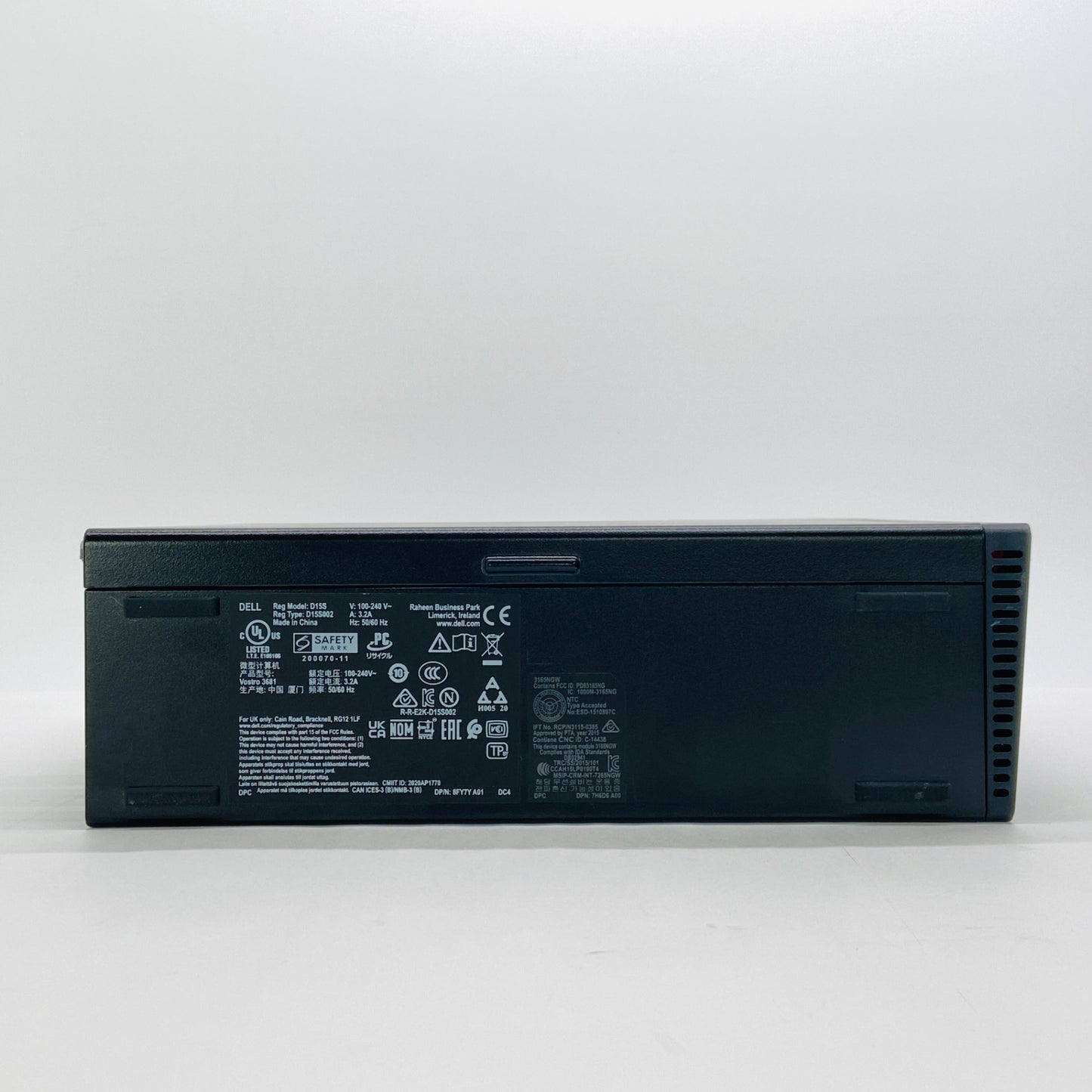 DELL Vostro 3681 D15S i3-10100 8GB 256GB Windows11 Pro 【C7442-100】