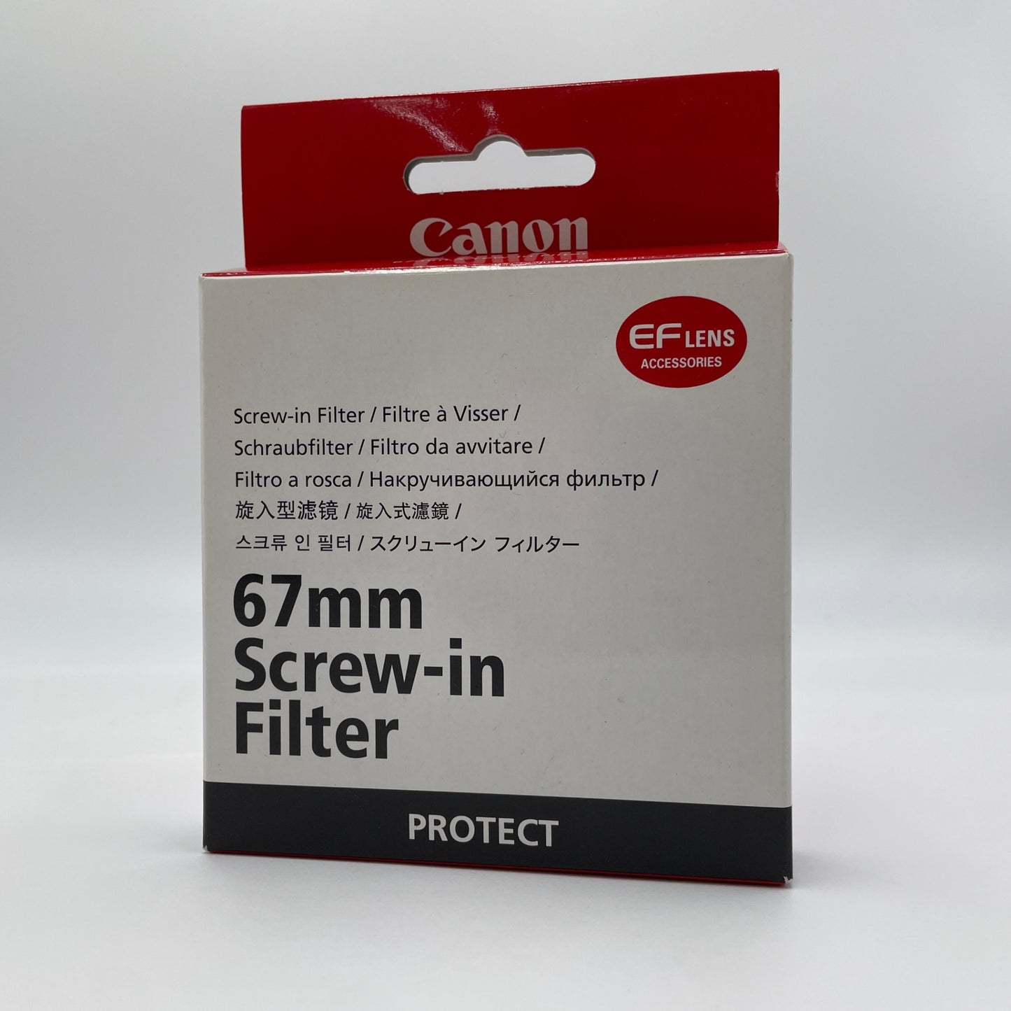 Canon 67mm  Screw-in PROTECT Filter レンズフィルター【C449-N】