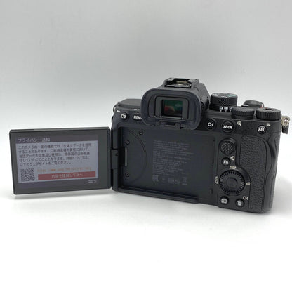 美品 SONY ソニー α7IV ILCE-7M4 ボディ シャッター回数3,447枚 【C5778-60】