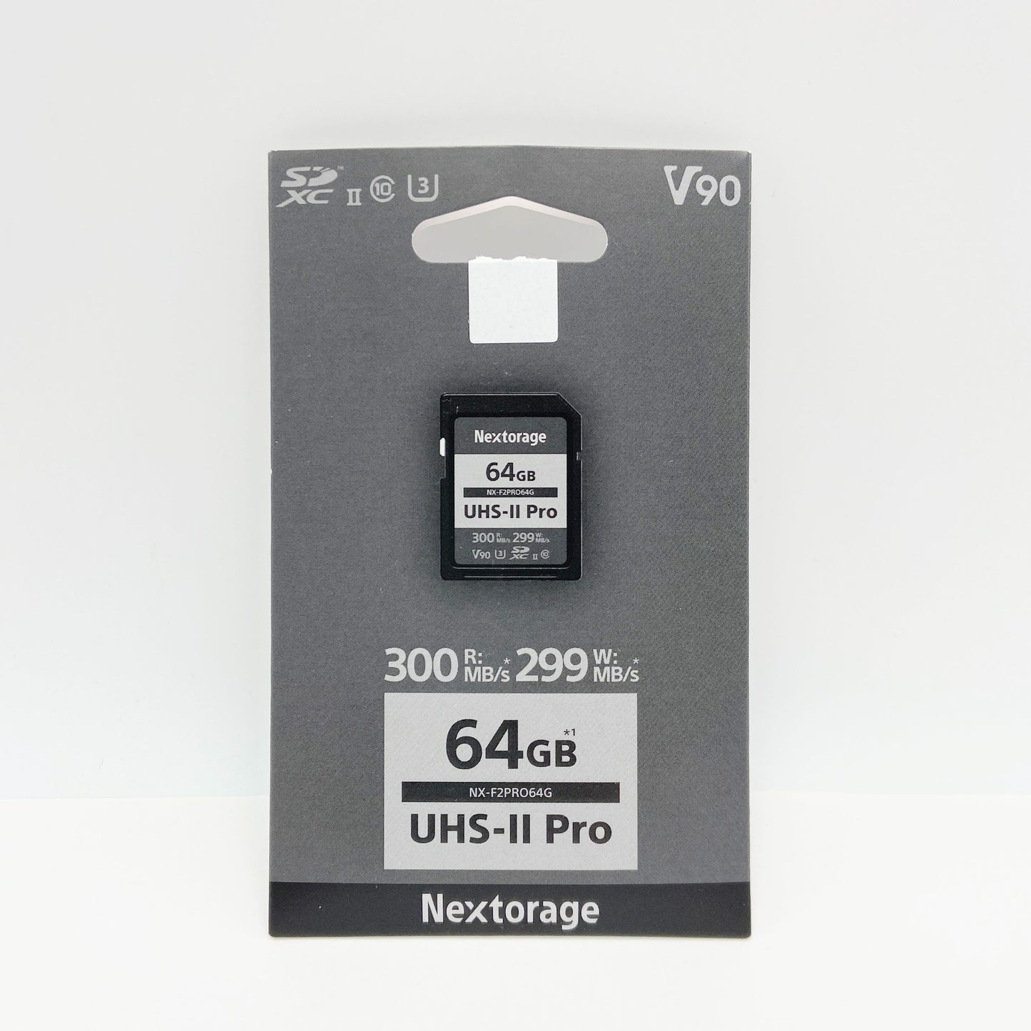 Nextorage UHS-II V90 64GB SDカード NX-F2PRO64G【C5707-N】