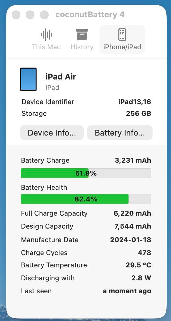 美品 iPad Air 第5世代 Wi-Fi 256GB MM9P3J/A スターライト バッテリー最大容量82%【C7024-60】