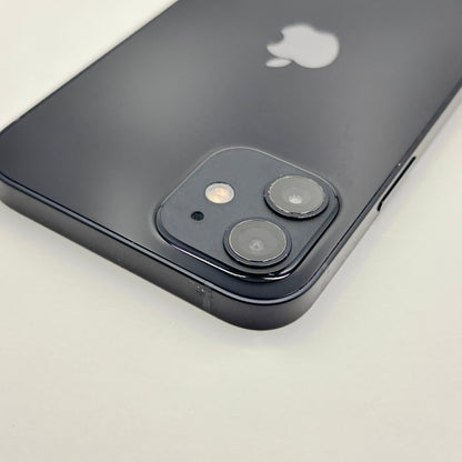 美品 Apple iPhone 12 128GB SIMフリー MGHU3J/A ブラック バッテリー最大容量92% 【C9510-C】